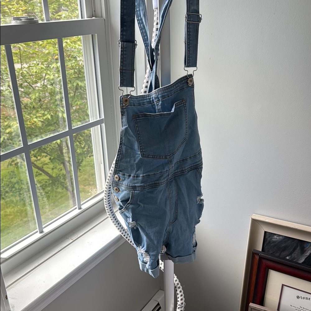 Blue Denim Overalls